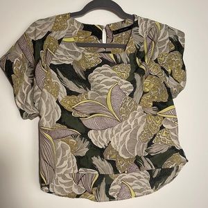 Zara light weight boxy blouse medium fits small